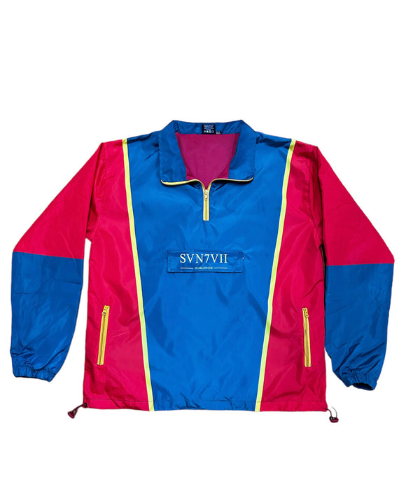 SVN7VII WORLDWIDE WINDBREAKER PULLOVER (PRE ORDER)