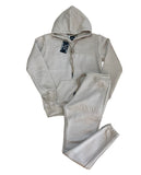 SVN7VII EMBOSSED TRACKSUIT (GRAY & NUDE)